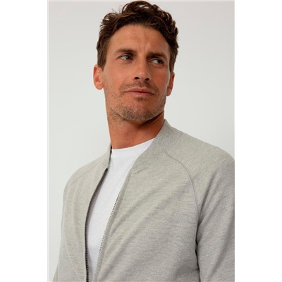 Sudadera Gris claro jaspeado