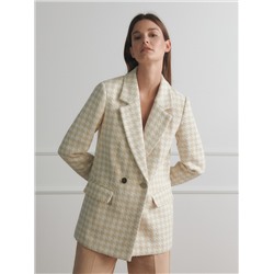 Blazer aus Wollmischung