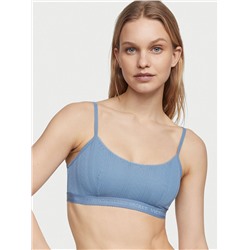 VICTORIA'S SECRET Logo Cotton Scoop Bralette