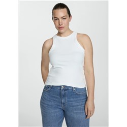 Jeans flare tiro medio