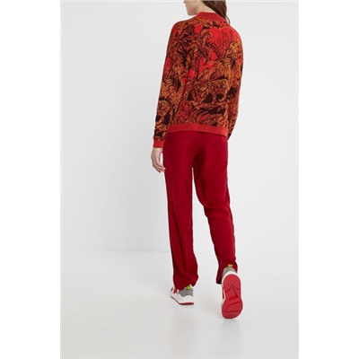 Pantalón deportivo jacquard