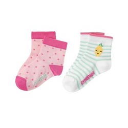 Dots & Lemon Socks 2-Pack