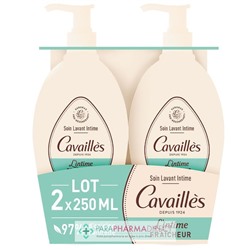 Cavaillès L'Intime Fraîcheur - Soin Lavant Intime - LOT de 2x250mlLot  × 2