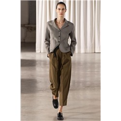 ZW COLLECTION DOUBLE-FACED FITTED BLAZER