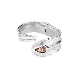 Uno De 50 Desplumada Swarovski Accented Cuff Bracelet