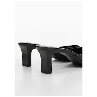 Zapato piel punta destalonado