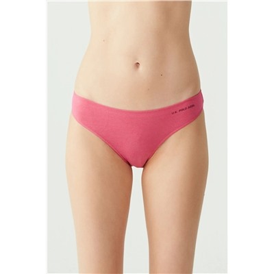 U.S. Polo Assn.Kadın 5'li Ekonomik Paket Ince Lastikli Slip