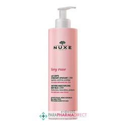 Nuxe Lait Corps Hydratant Apaisant Very Rose 400ml