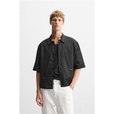 CAMISA BOXY FIT BOLSILLO