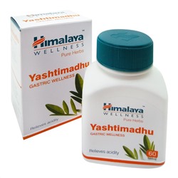 HIMALAYA Yashtimadhu Яштимадху противовоспалительное очищающее средство комплексного действия 60таб