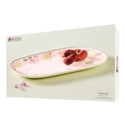 Блюдо, 32х17,5 см, фарфор P, овальное, розовое, Примула, Primula, 63000