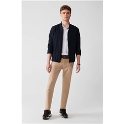 Avva Erkek Vizon Armürlü Esnek 5 Cep Slim Fit Dar Kesim Pantolon A31y3024 A31Y3024