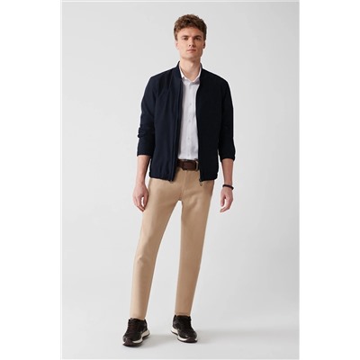 Avva Erkek Vizon Armürlü Esnek 5 Cep Slim Fit Dar Kesim Pantolon A31y3024 A31Y3024