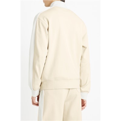 Sudadera Beige y blanco