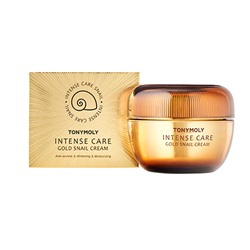 TONYMOLY INTENSE CARE GOLD SNAIL CREAM Крем для лица с муцином улитки 45мл