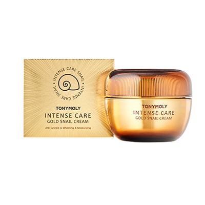 TONYMOLY INTENSE CARE GOLD SNAIL CREAM Крем для лица с муцином улитки 45мл