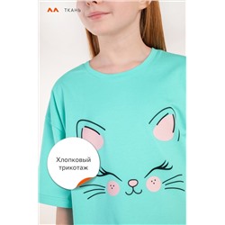 Туника оверсайз для девочки Happyfox
