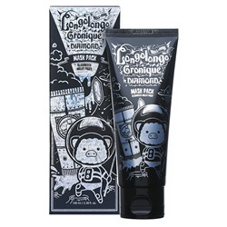 Elizavecca Milky PiggyHell-Pore Longolongo Gronique Diamond Mask Pack Маска-пленка с алмазной пудрой 100мл