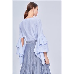 Blusa Azul claro
