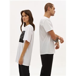 Футболка унисекс CORVUS из 100% хлопка pima с эко-принтом