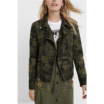 Chaqueta biker slim
