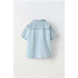 FLOWING DENIM SHIRT