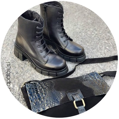 Ab.Zapatos Mili+PELLE 17-06 COCO-NEGRO АКЦИЯ