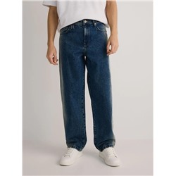 Baggy-Jeans mit Wascheffekt