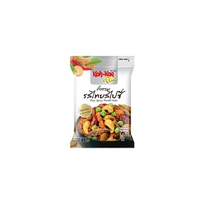 Тайская ореховая смесь с перцем чили и анчоусами Koh-Kae 45 гр / Koh-Kae spicy mixed nuts 45g