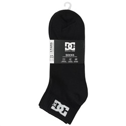 DC Shoes Quarter Unisex Socken 3 Paar schwarz DC-22 QUARTER