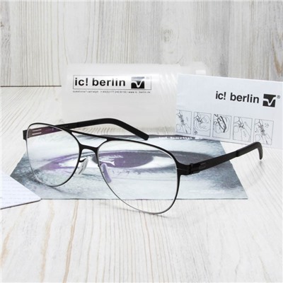 IB00039 - Оправа ic!Berlin Bata black + футляр