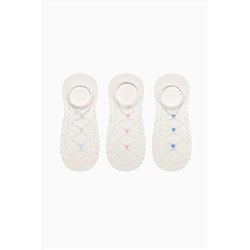Penti, Jacquard Dots 3lü Sneaker Çorap