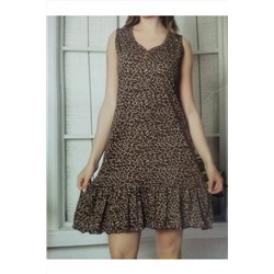 Flamingo Leopar Baskılı Gecelik-elbise TYC00818632535