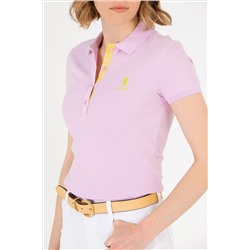 Kadın Manolya Basic Polo Yaka Tişört