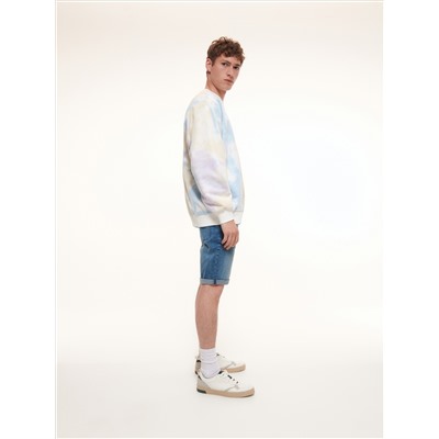 Shorts aus Denim im Slim-Fit