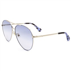 KATE SPADE Women's Gold-Tone Aviator Sunglasses