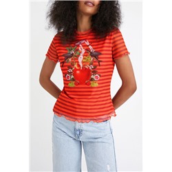 Camiseta slim rayas