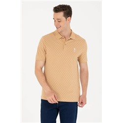 Erkek Camel Polo Yaka Tişört