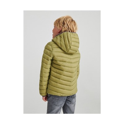 Steppjacke mit Kapuze