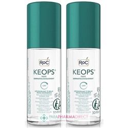 Roc Keops - Déodorant - Peau Normale - Roll-on - LOT 2x30 mlLot  × 2