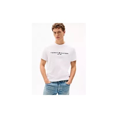 Embroidered Tommy Logo T-Shirt