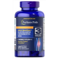 Puritan's Pride Double Strength Glucosamine, Chondroitin & MSM Joint Soother®