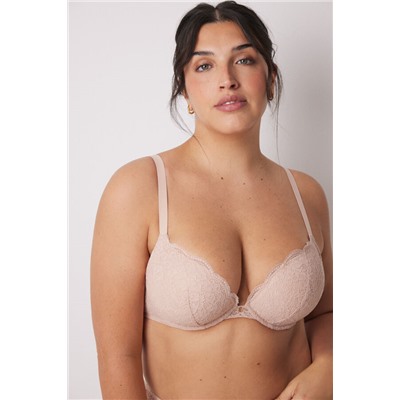 GORGEOUS Sujetador efecto push up rosa