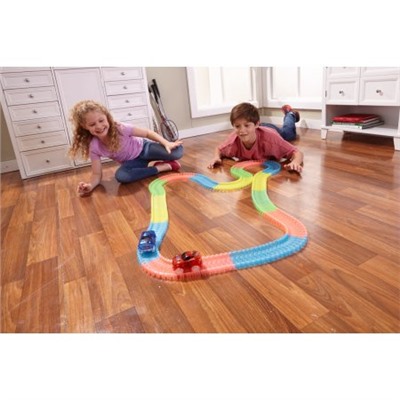 As Seen On Tv Magic Tracks-bend Flex & Glow Racetrack