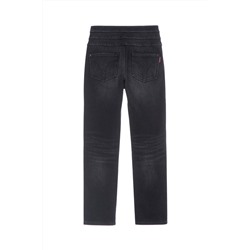 Vaquero skinny fit de tiro alto Negro