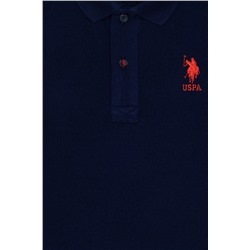 Erkek Çocuk Lacivert Basic Polo Yaka T-Shirt