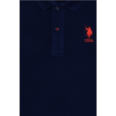 Erkek Çocuk Lacivert Basic Polo Yaka T-Shirt