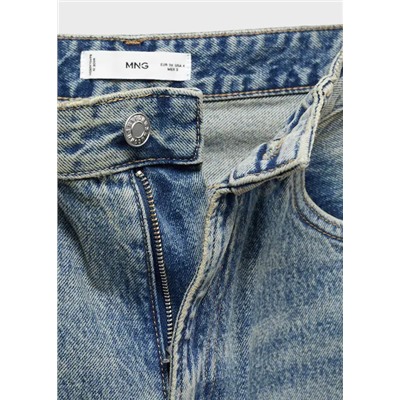 Jeans rectos tiro medio