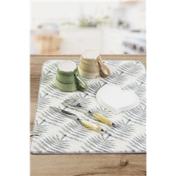 HAMUR Bulaşık Kurutma Matı 42x50 Cm Pedi Kurulama Bezi Örtüsü Mf-075 E50MF0851375