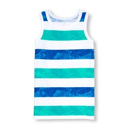 Boys PLACE Sport Sleeveless Printed Striped Tank Top